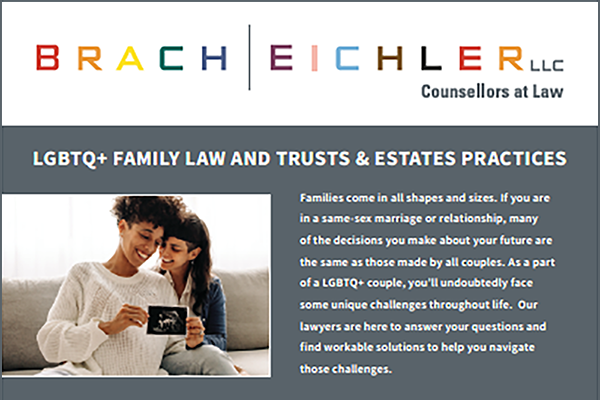 LGBTQ+ Family Law and Trusts and Estates Practices