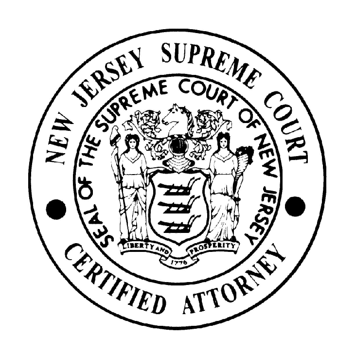 NJ Supreme Court Certified Attorney Badge