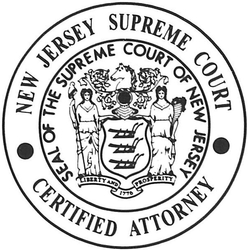 New Jersey Supreme Court Certified Attorney Icon