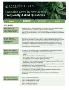 Cannabis Laws in New Jersey - FAQ - 2022