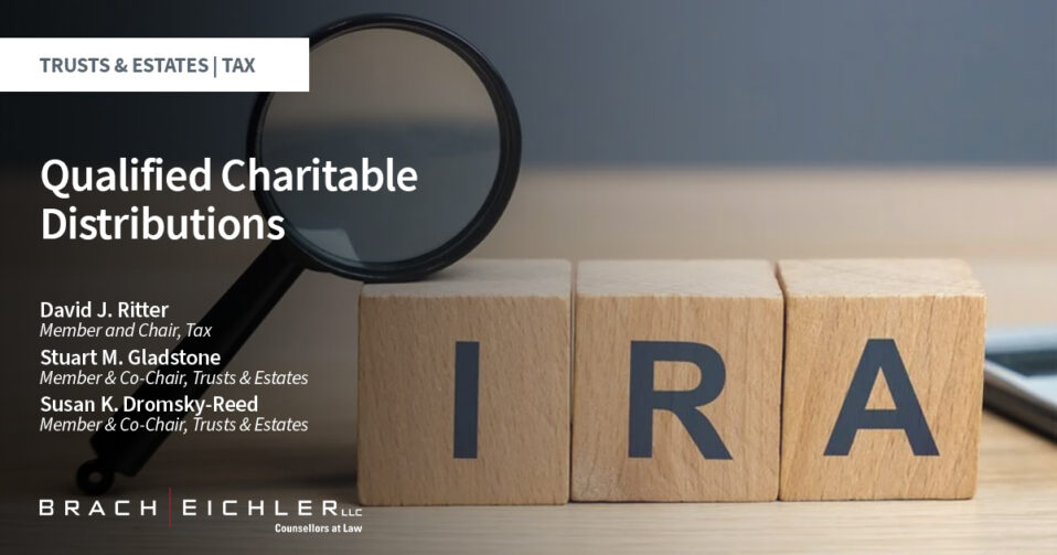 Qualified Charitable Distributions - Grantor Trust Qualified Charitable Distributions