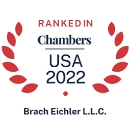 Ranked in Chambers USA 2022 Award Badge