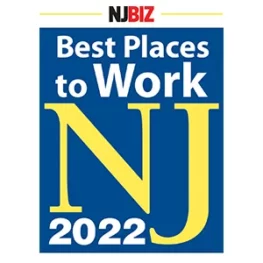 NJBiz Best Places to Work NJ 2022 Award Badge