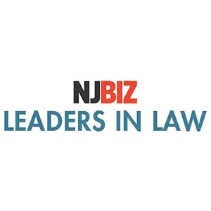 NJBiz Leaders in Law Award Badge