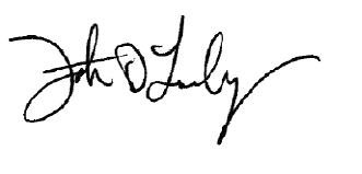 John D. Fanburg Signature