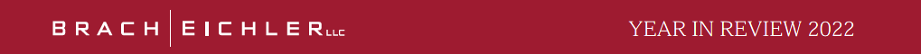 Healthcare Law Update - December 2022 - Year In Review - Brach Eichler Healthcare Law Update - December 2022 - Year In Review - Brach Eichler
