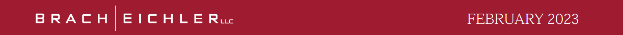 Healthcare Law Update - February 2023 - Brach Eichler Healthcare Law Update - February 2023 - Brach Eichler