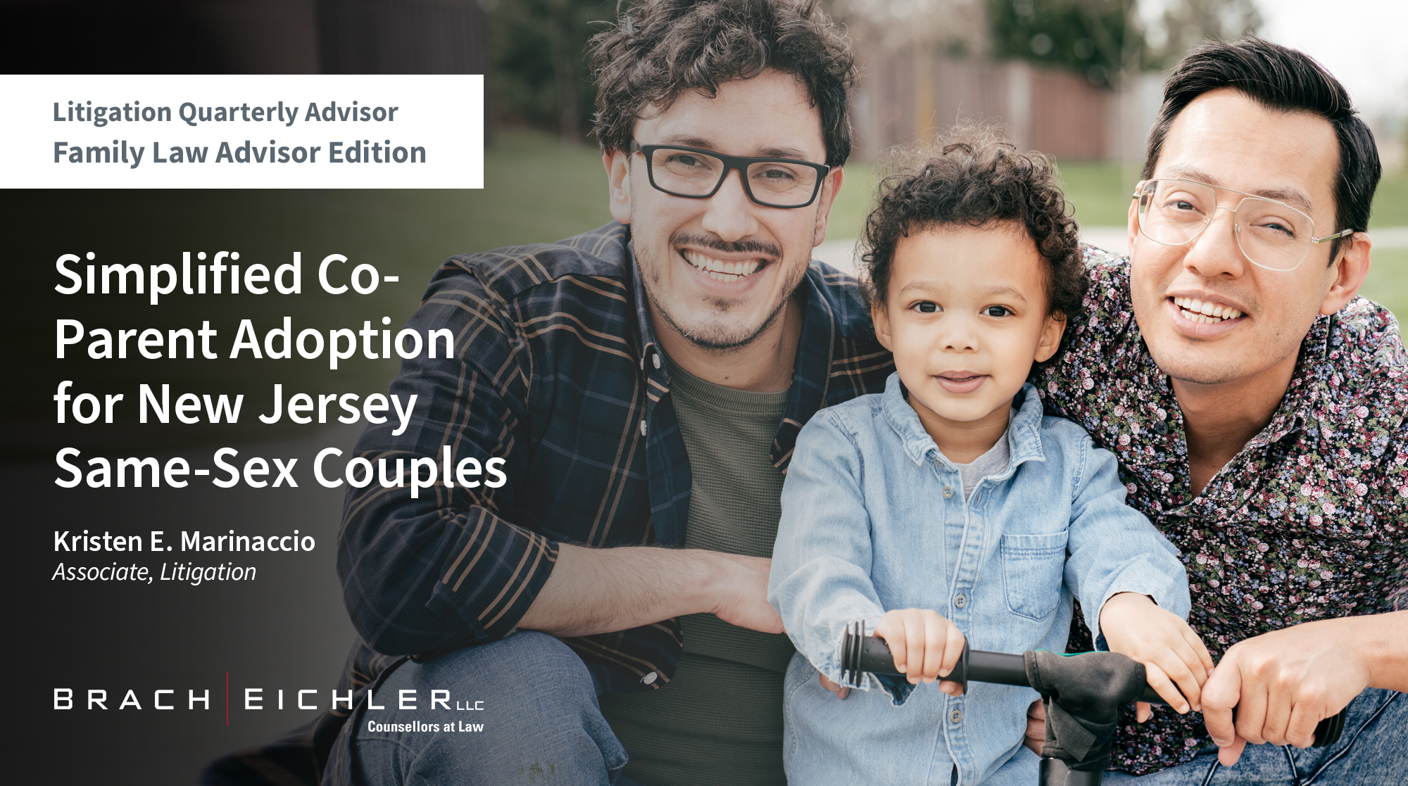 Simplified Co-Parent Adoption For New Jersey Same-Sex Couples Brach Eichler photo
