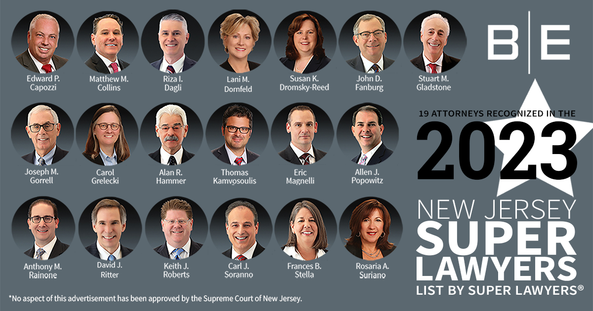 Brach Eichler - 2023 New Jersey Super Lawyers List by Super Lawyers