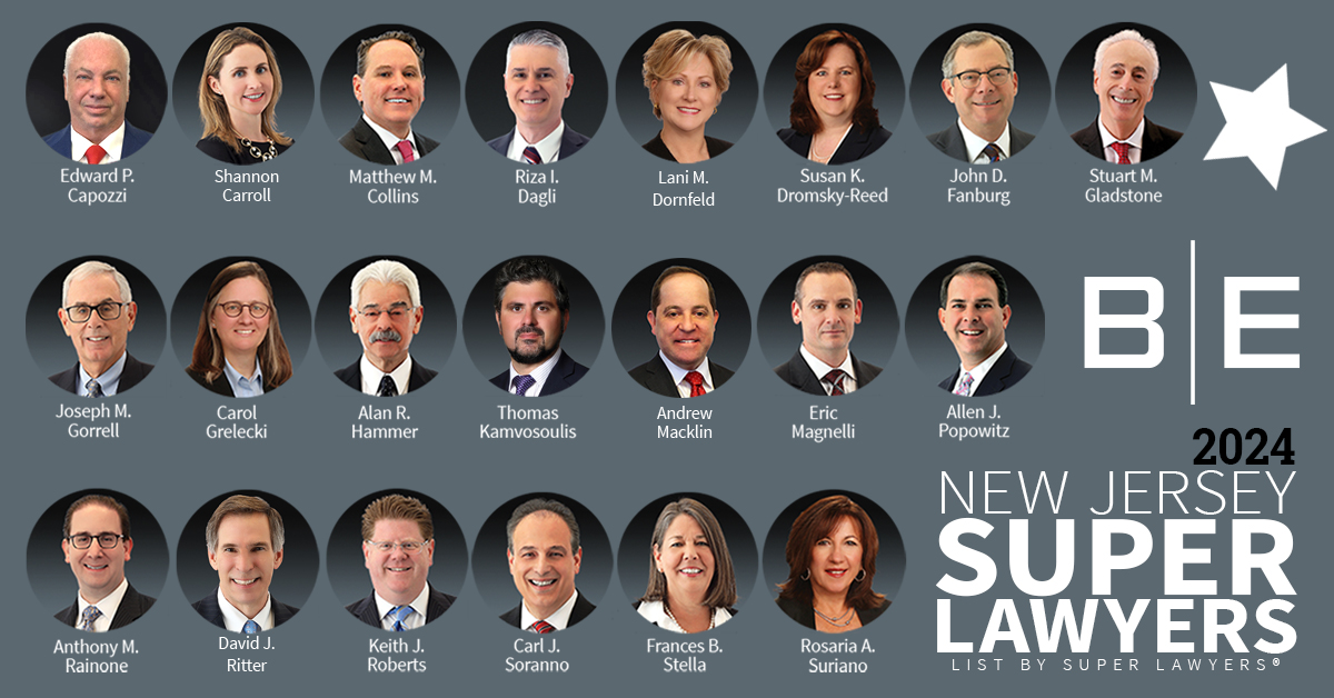 2024 New Jersey "Super Lawyers" list by Super Lawyers
