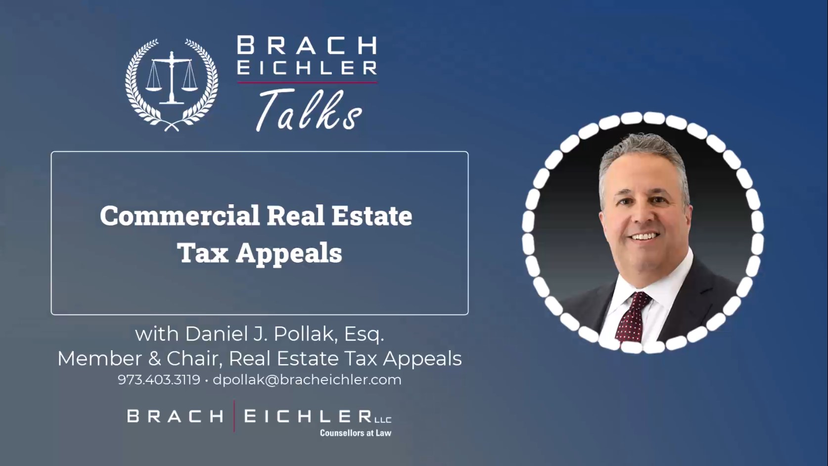[PODCAST] Commercial Real Estate Tax Appeals with Daniel J. Pollak