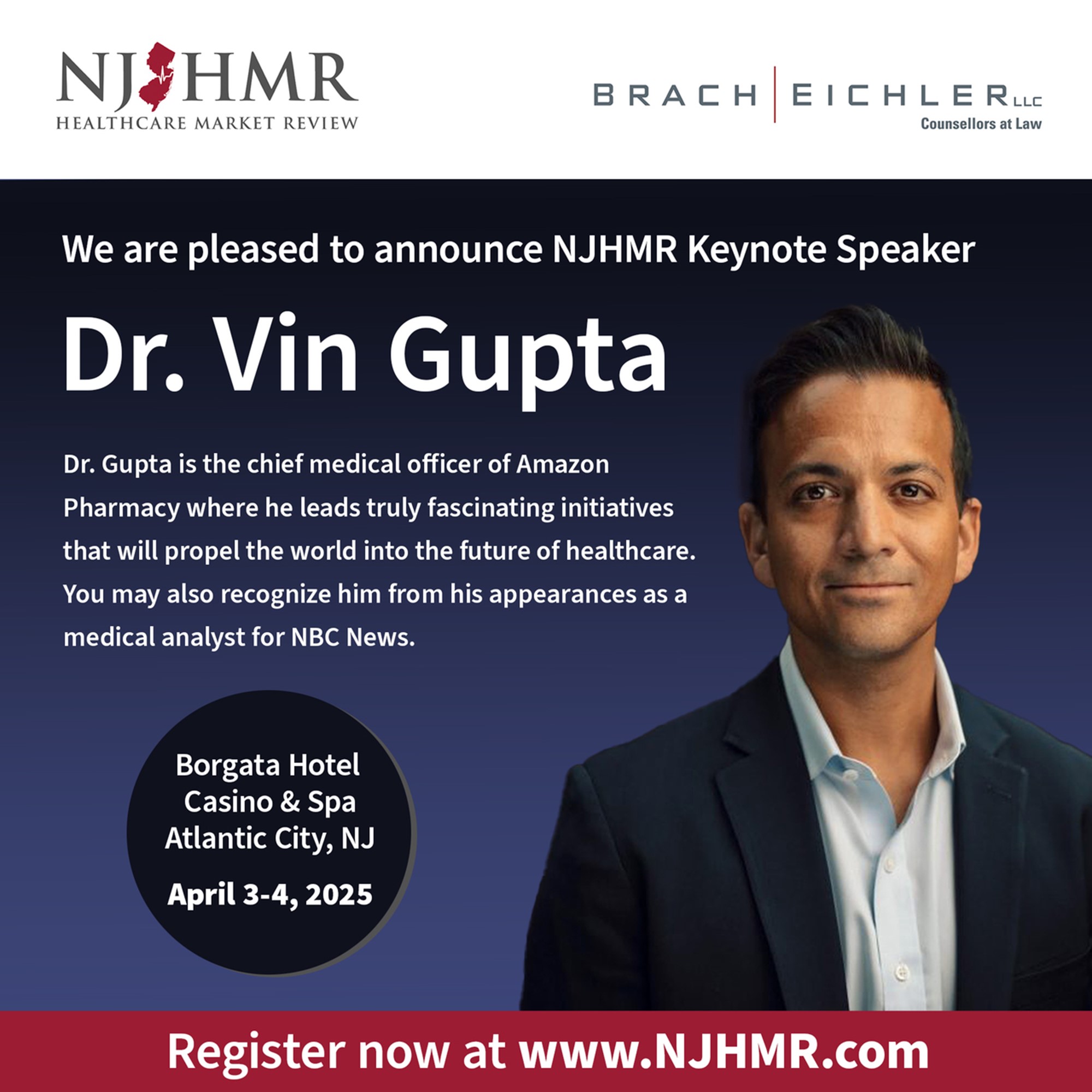NJHMR 2025 Keynote - Dr. Vin Gupta