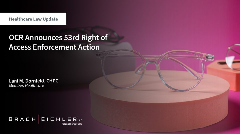 Warby Parker Pays the Price for Failure to See it Lacked Security Protections - Healthcare Law update - April 2025 - Brach Eichler