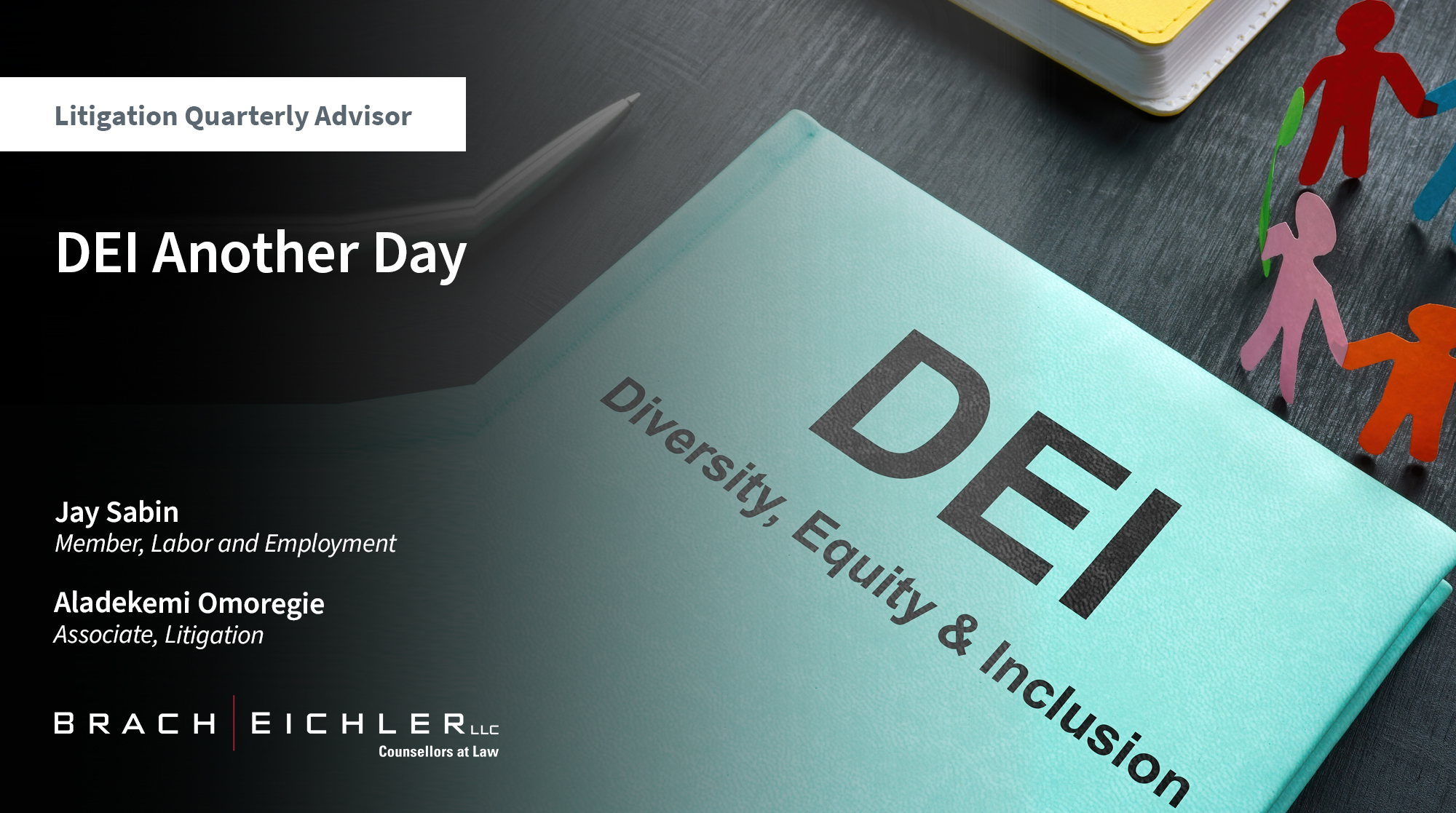 DEI ANOTHER DAY - Litigation Quarterly Advisor - Spring 2025 - Brach Eichler