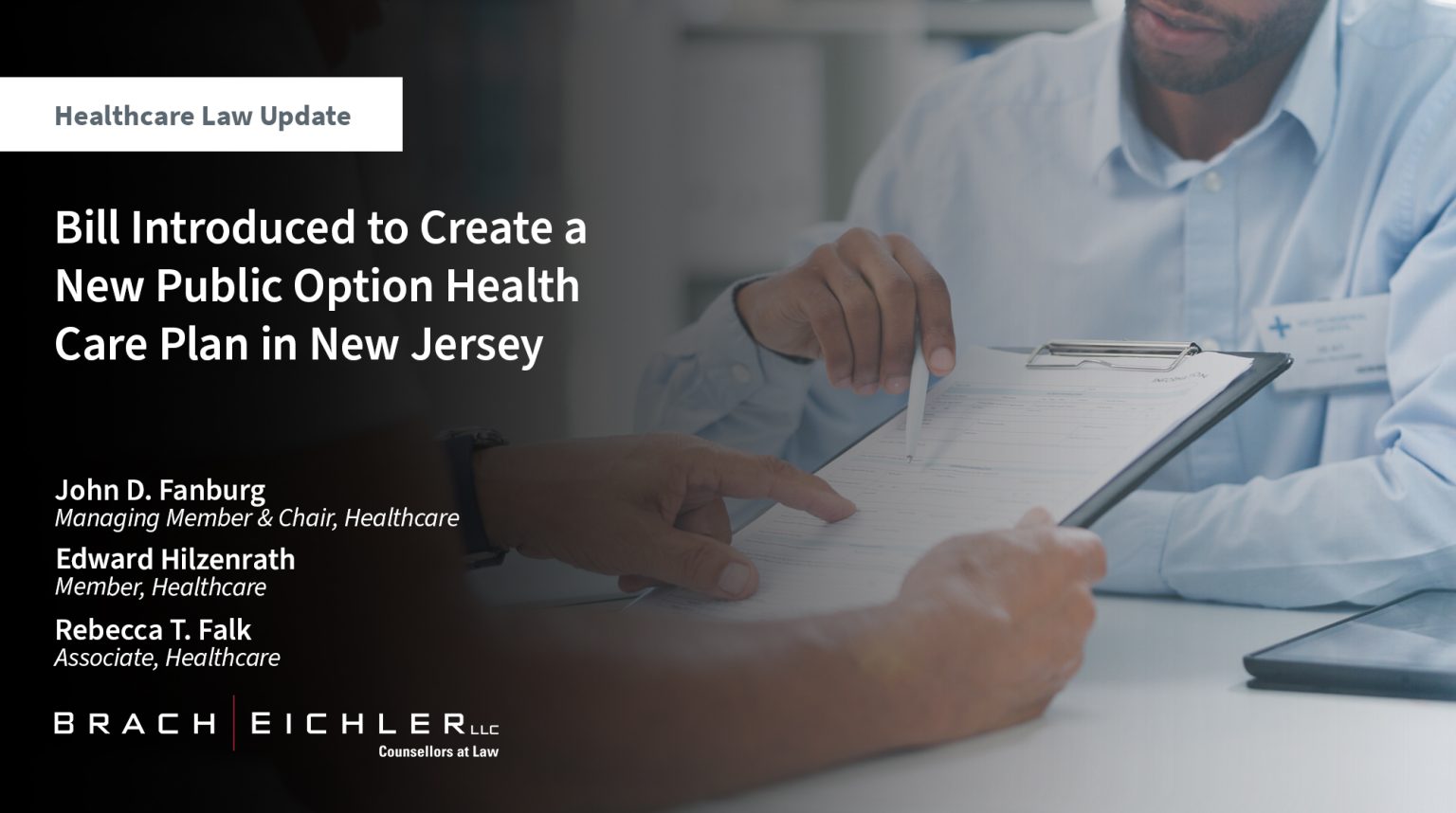 Bill Introduced to Create a New Public Option Health Care Plan in New ...