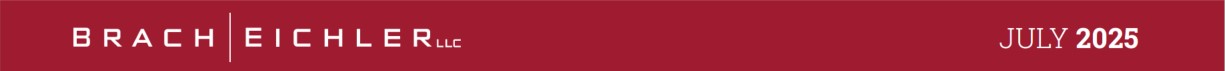 Healthcare Law Update - July 2025 - Brach Eichler