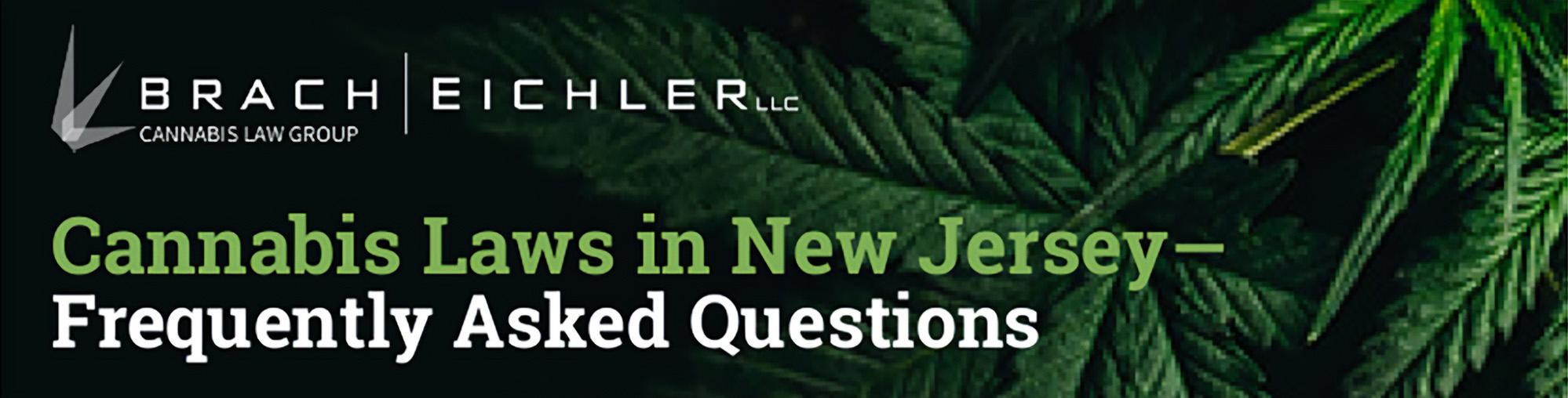 Cannabis Laws in New Jersey - FAQ - 2025