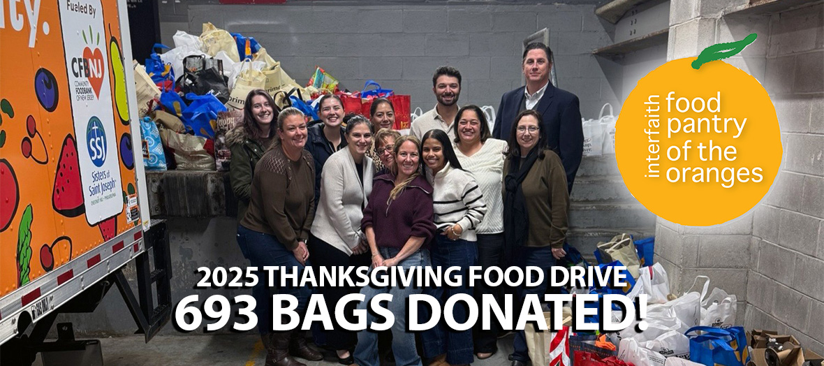 Brach Eichler Collects 693 Bags in Annual IFPO Thanksgiving Food Drive