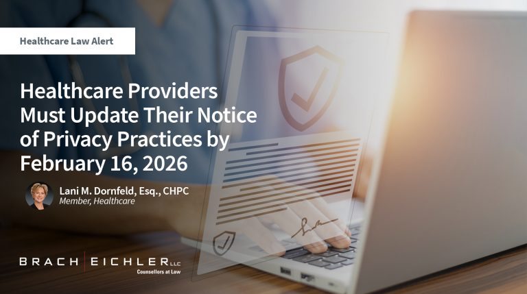 Healthcare Providers Must Update Their Notice of Privacy Practices by ...