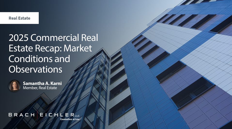 2025 Commercial Real Estate Recap: Market Conditions and Observations
