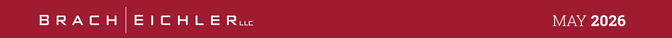 Healthcare Law Update - May 2026 - Brach Eichler