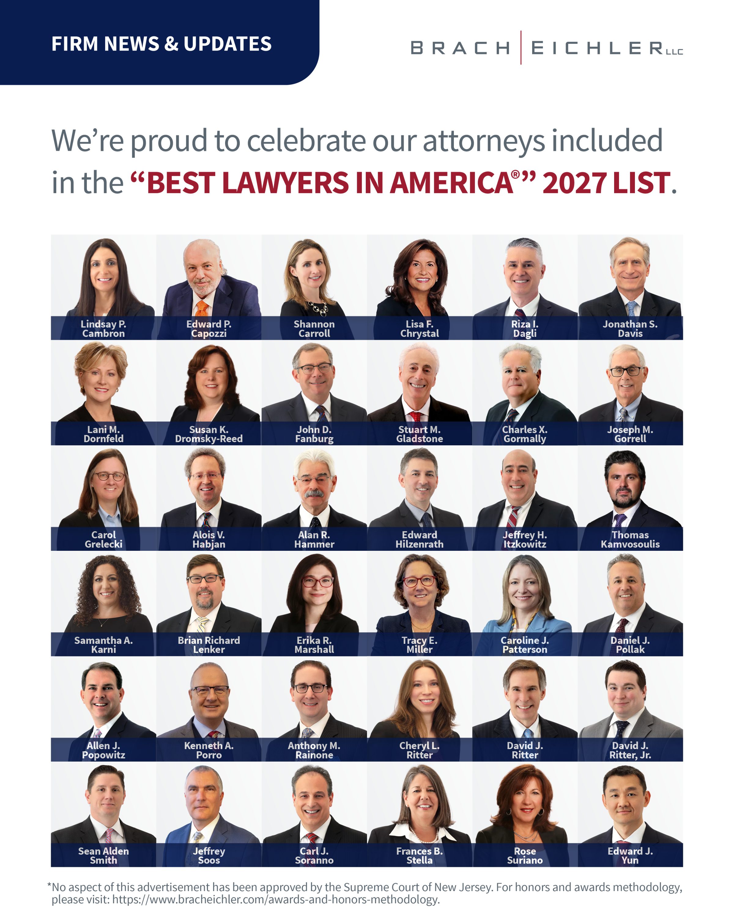 52 Attorneys Recognized by Best Lawyers in America© 2027